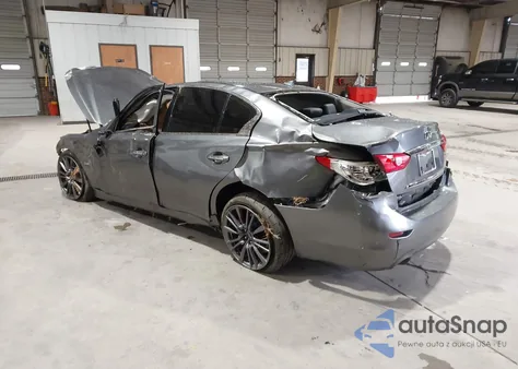 2017 Infiniti Q50 3.0T Red Sport 400 z USA, uszkodzony, nr VIN JN1FV7APXHM851004